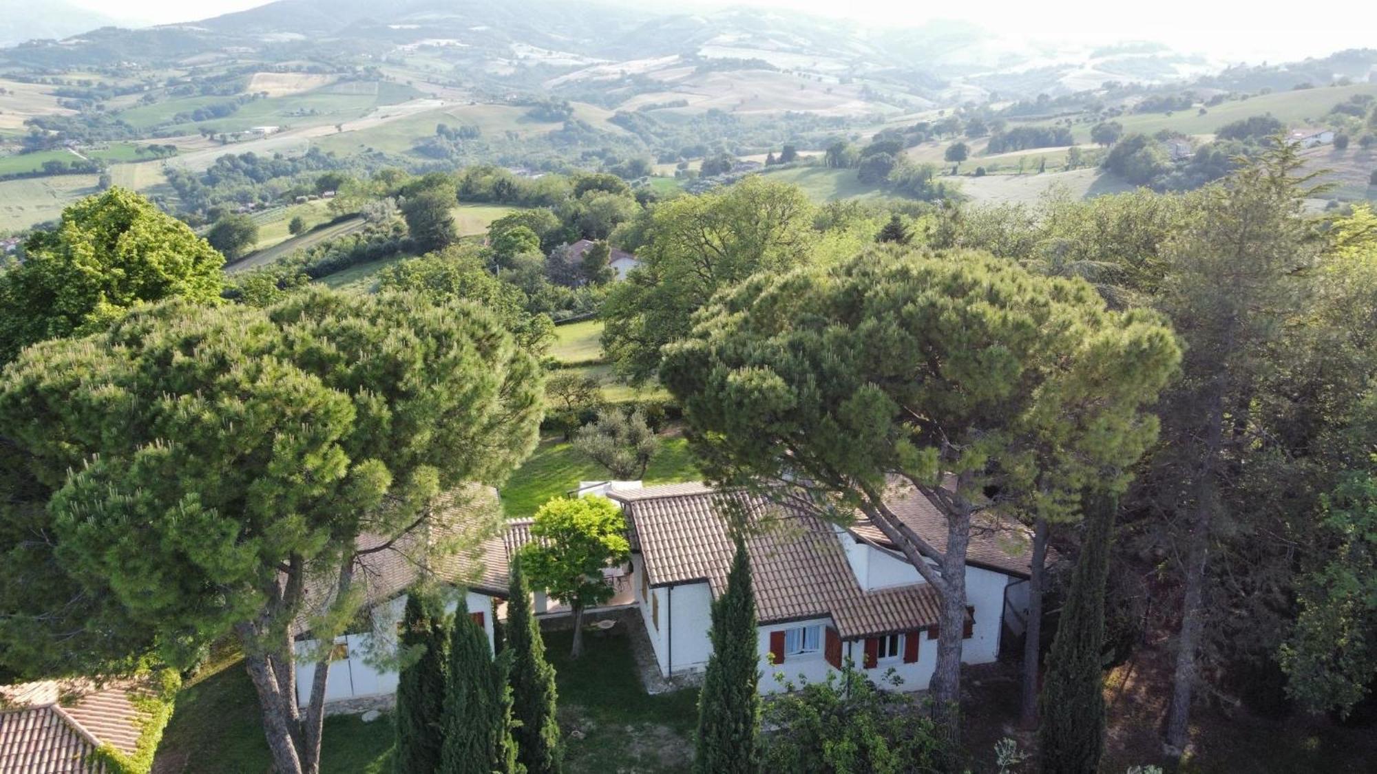 La Villa Del Nonno Montefelcino 外观 照片